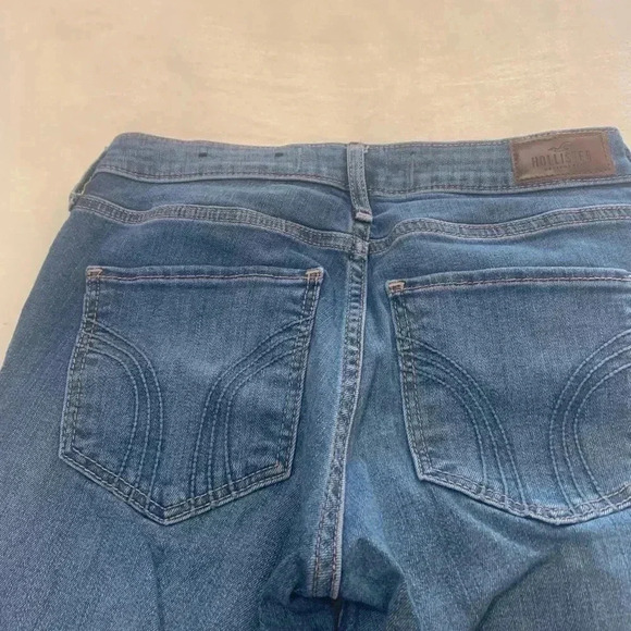 Hollister Mid Rise Super Skinny Jeans 3S W26 L 26 Soft Stretch - Picture 5 of 7